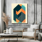 Painting by Numbers Colorful Shapes II